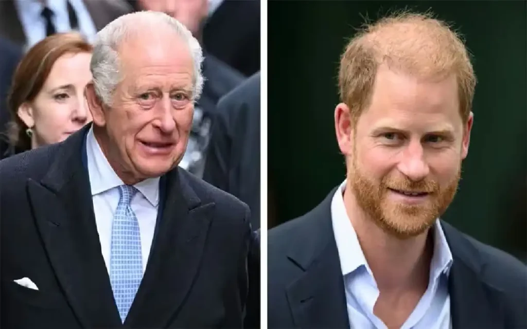 prince harry king charles relationship status