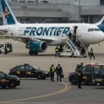 bomb threat frontier airlines
